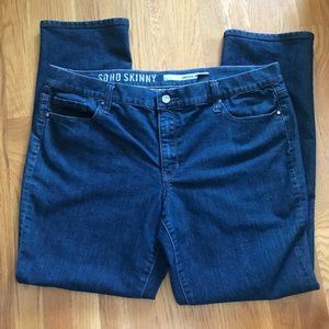 DKNY Jeans Dark Skinny Jeans_Size 14P